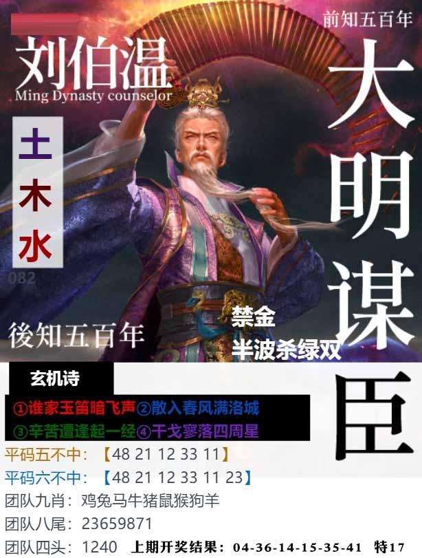 082期大明谋臣[图]